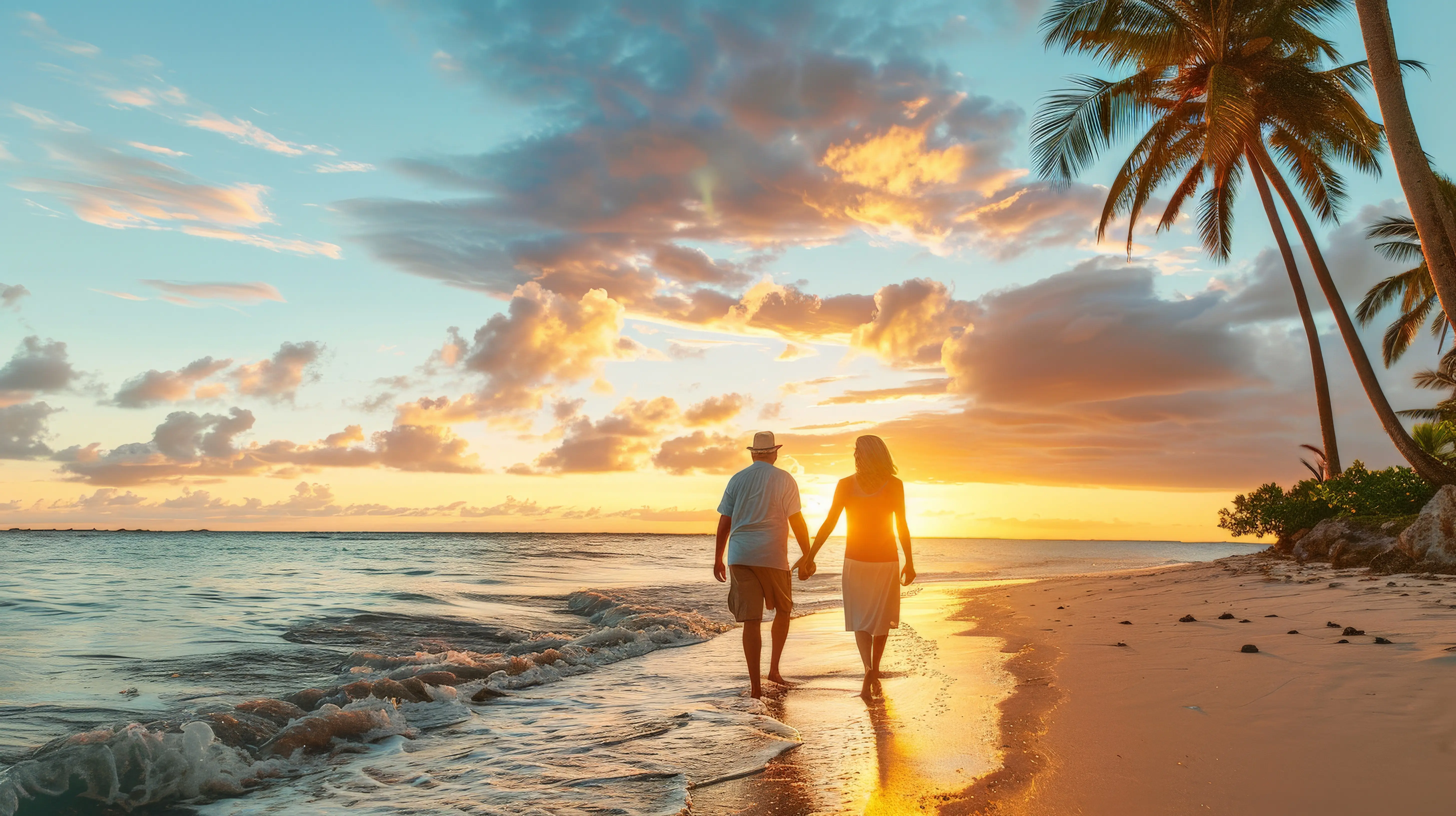 Couple at the beach