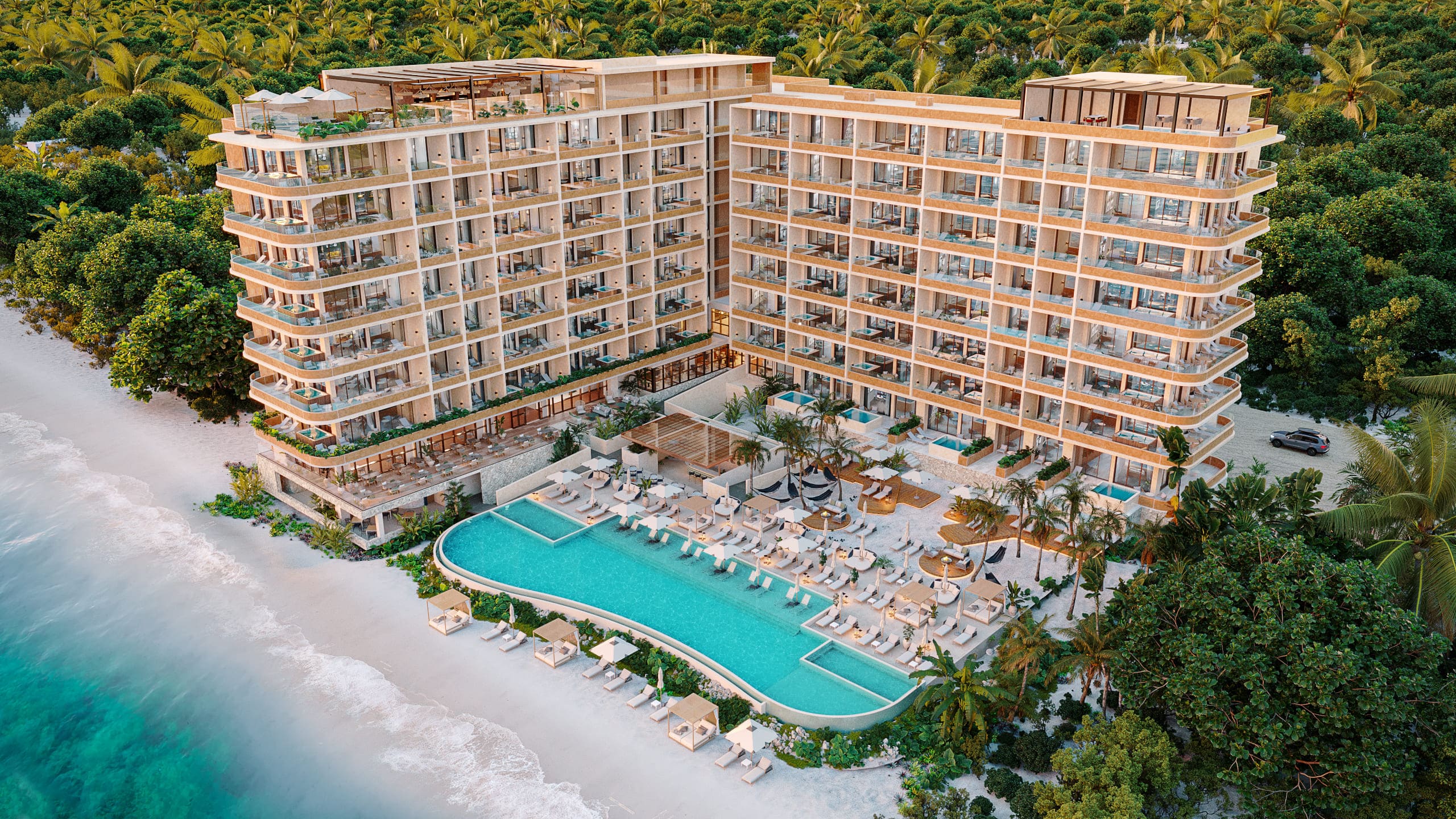 INNA Beach Condos & Hotel - Vista Aérea